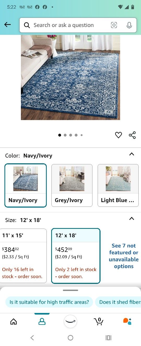 12x18 Room Size Rug