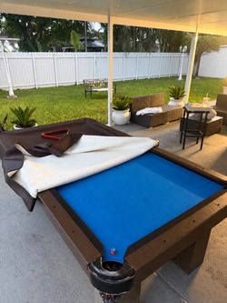 OUTDOOR POOL TABLE!!