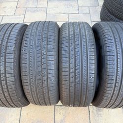 4 Pirelli Tires 275/55/21