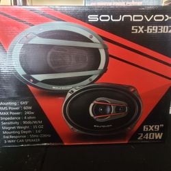 Soundvox 6x9 Door Speakers
