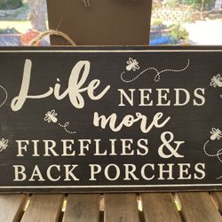 Wood Sign/Home Decor Brand New
