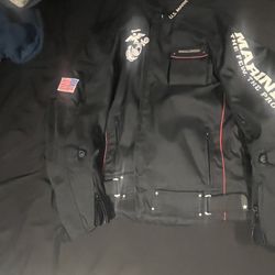 Marines Motorcycle Jacket