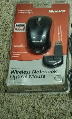 Microsoft Wireless Notebook Optical Mouse 3000 — New