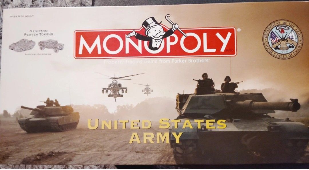 Monopoly United States Army Edition