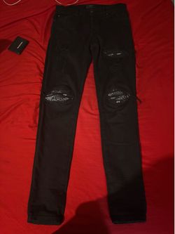 Amiri jeans bandana patches mx1