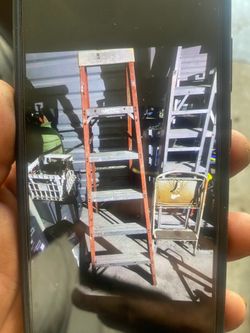 6 foot fiberglass step ladder