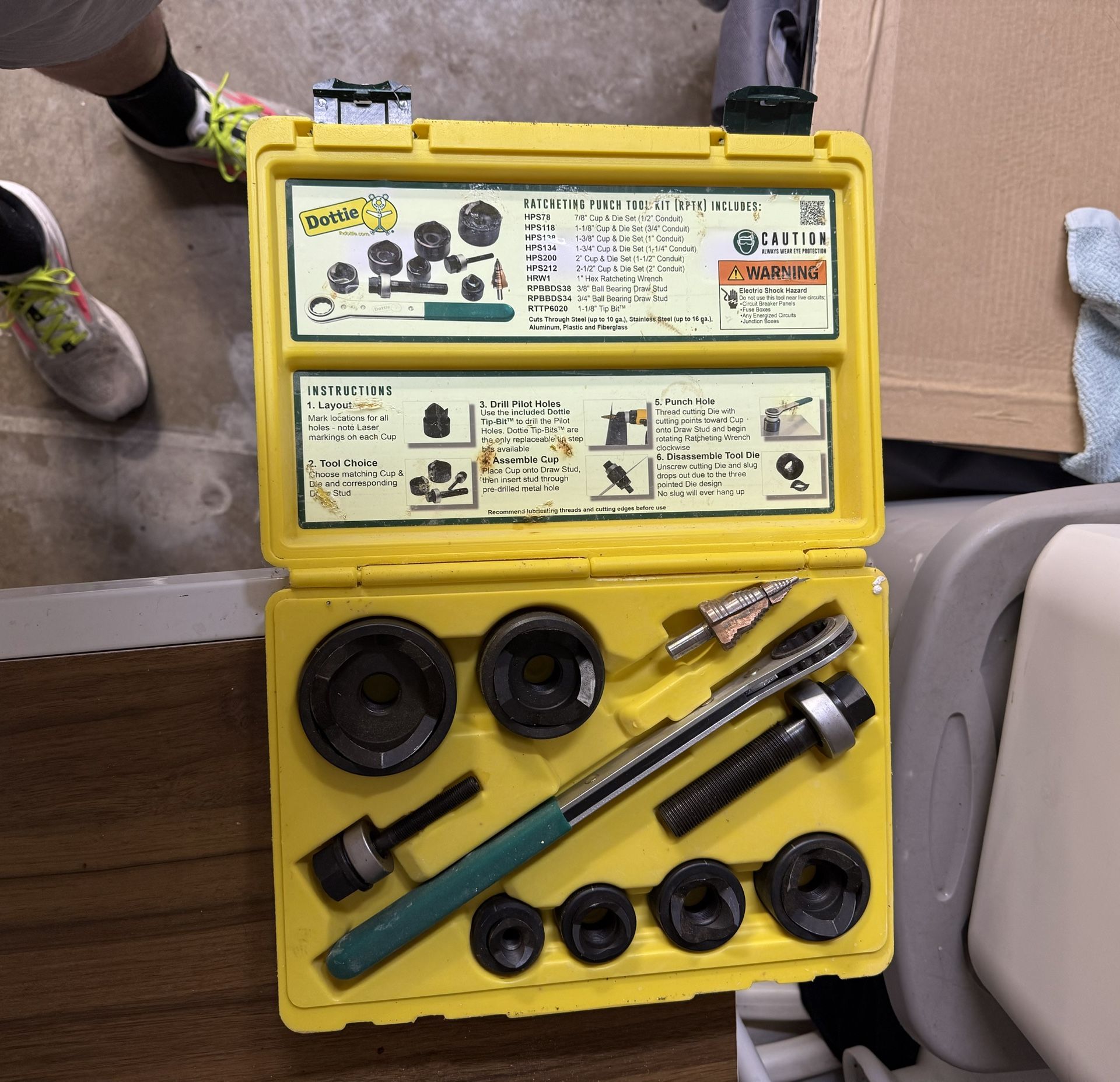 Punch out Tool Kit