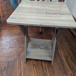 Wooden End Table