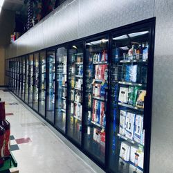 NEW Custom Built Glass Door Reach-In Cooler