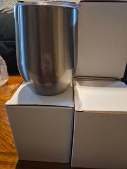 Sublimation wine tumblers