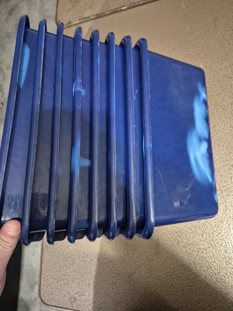 Blue Bins 8