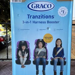 Graco Transitions 3 In 1 Harness/Booster Car Seat for 26-100 lbs