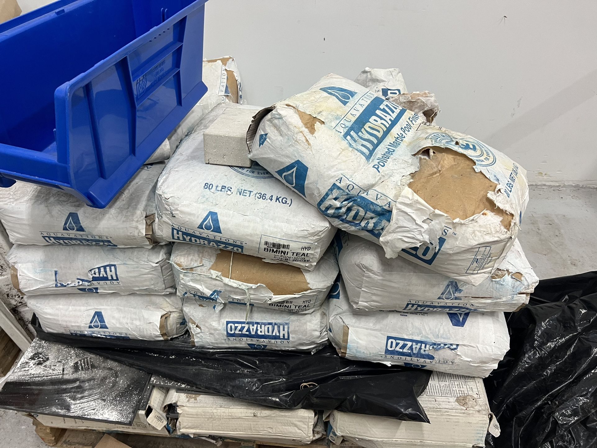 Free Pool Plaster Bags