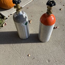 2 5lb Co2 Tanks, 80 Dollars Each 