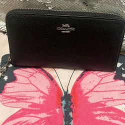 Black Coach Wallet