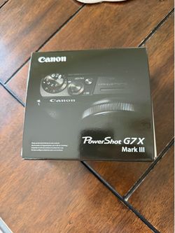 Canon G7X Mark III