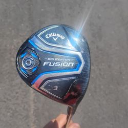 Golf Clubs! Women's Callaway Big Bertha Fusion 3 Wood!