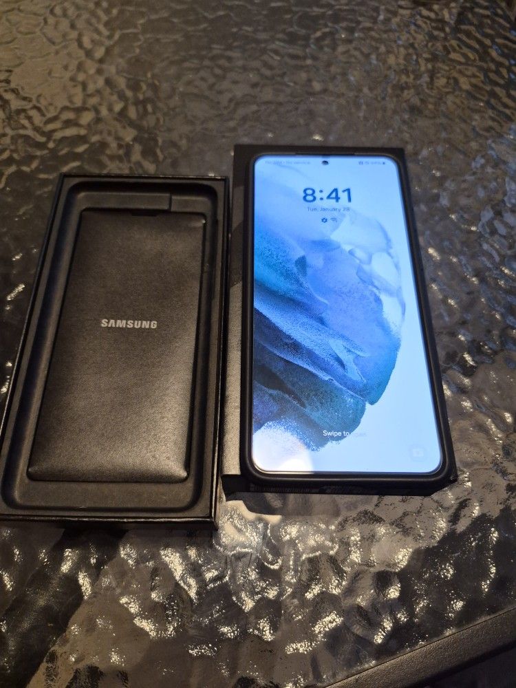 Samsung Galaxy S21+ 5G, US Version, 128GB, Phantom Black - for AT&T