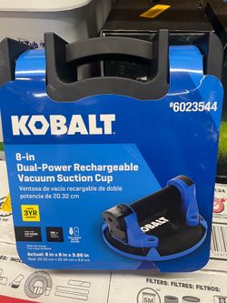 Kobalt 330-Ib 8-in Dia Plastic Battery Operated Tile Suction Cup
