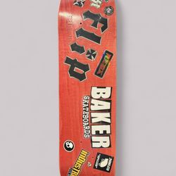 Industrial Rideshop Skateboard Deck Red 8 In