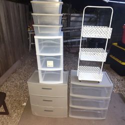Plastic Drawers and Containers 