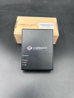CradlePoint CTR350 3G Mobile Broadband WiFi Travel Router V1.1 w/ Manual Unteste