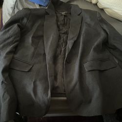 Liz Claiborne Gray Blazer