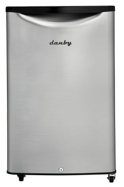 DANBY Refrigerator Mini Fridge DAR044A6BSLDBO 00085 .