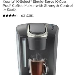 Kurig Coffee Machine