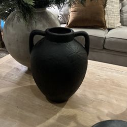 Painted Pottery Floral Texture Jug