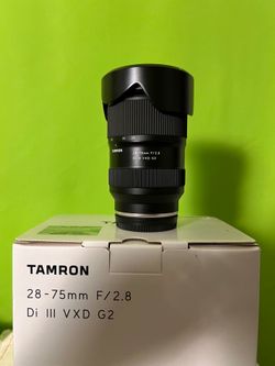 Tamron 28-75 f2.8 DI III VDX G2 - E-mount for Sony full frame