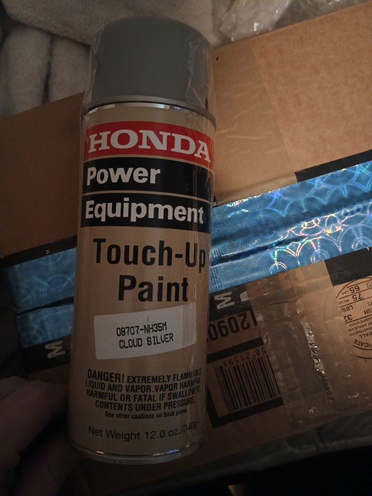 Cloud Silver OEM Honda Paint Sealed For Restored Bilkes