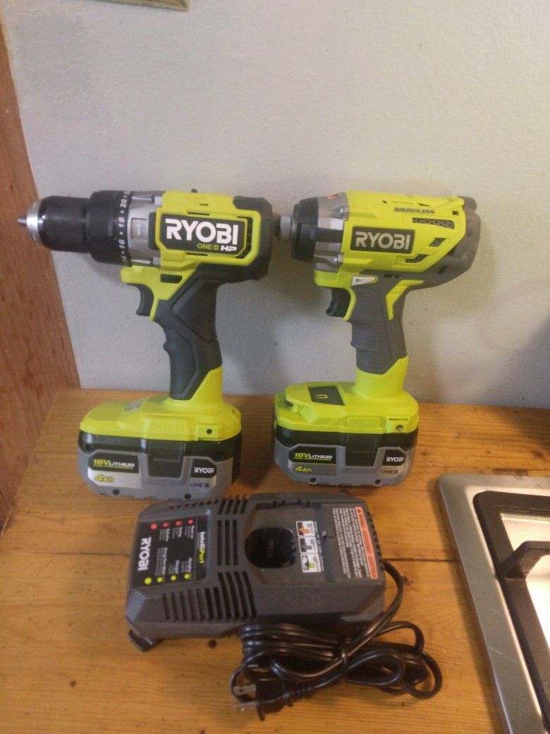 Ryobi Drills Brushless 18V 