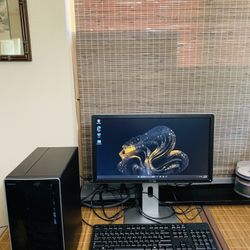 Desktop Setup w/ 22” Monitor, 500GB SSD + 1TB HD, Wi-Fi, 16GB Ram, Intel Core i5 @ 2.70GHz, Windows 11, MS Office 2024