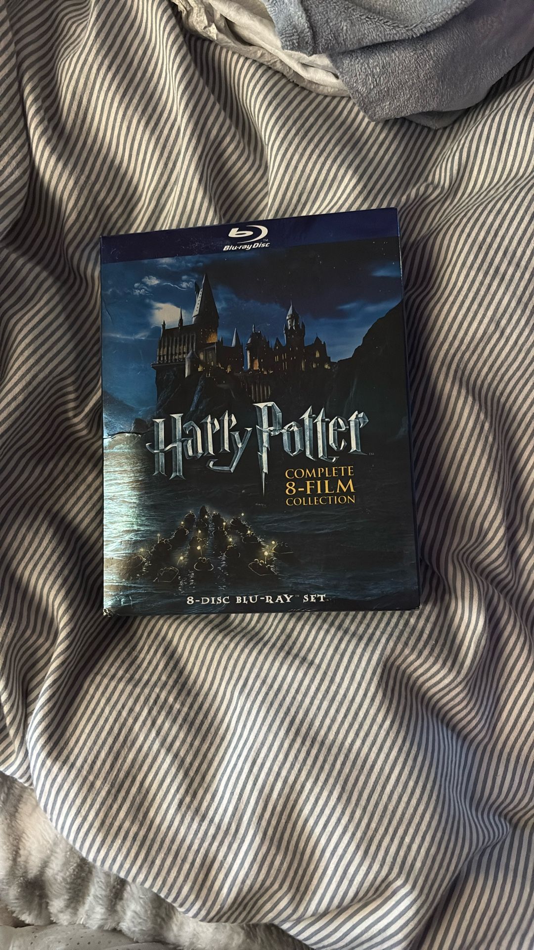 Harry Potter Complete Eight Film Collection Blue Ray Set