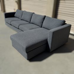 IKEA Finnala Sectional Sofa Couch With Storage Chaise 