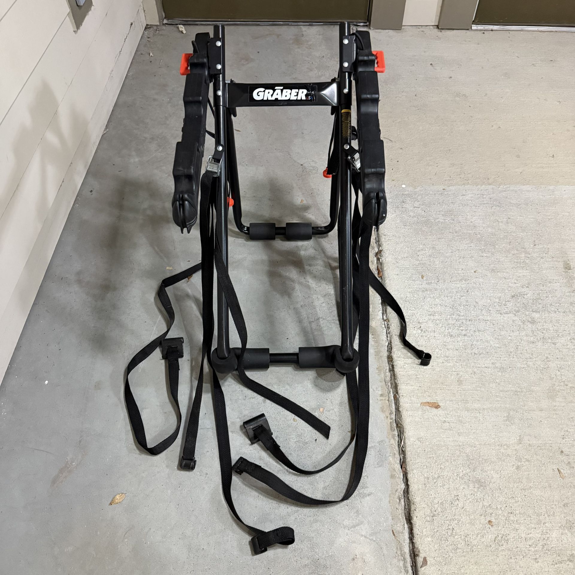 Graber USA Trunk Mount Bike Rack 2-Bike