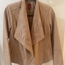 Leather Jacket - Light Pink Size 6