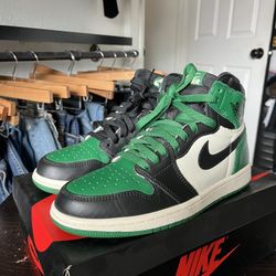 Retro Jordan 1 Pine Green 1.0 Sz 8 