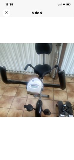 Sunny Health Fitness Upright Exercise Bike + Mini Stepper Bundle, Black, LCD