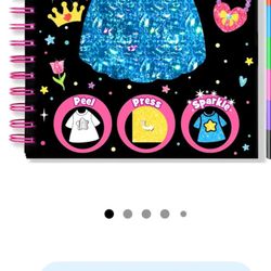 Girl Foil  Crafts Book 