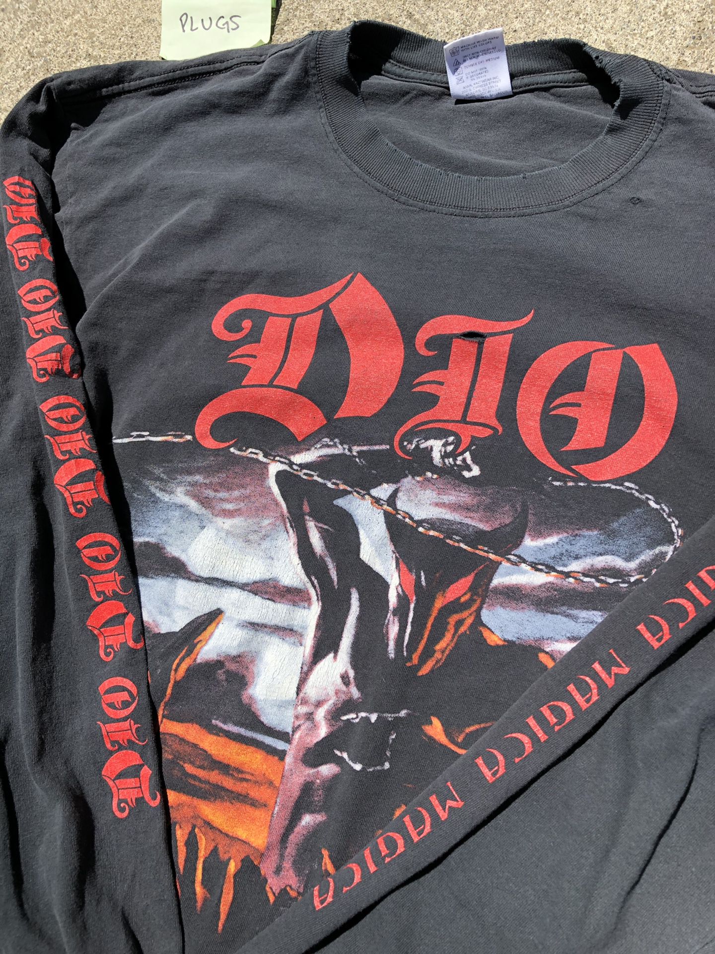 ライスター純正 ディオ DIO Tシャツ MAGICA WORLD TOUR 2000 XL相当