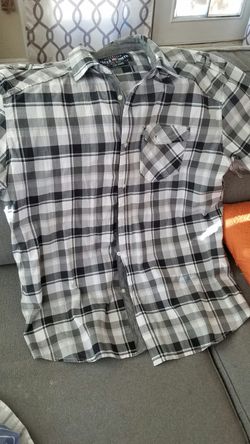 Ecko plaid short sleeve