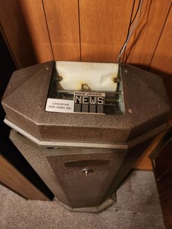 Dow Jones Stock Ticker (Broad) Tape machine