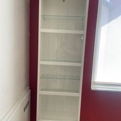 Wall Curio Display Shelf Shelves Case Cabinet