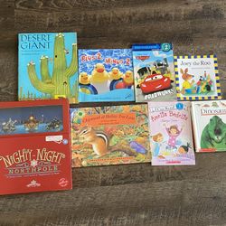 Children’s Book Lot Hardbacks And Soft Covers 