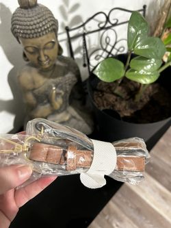 Leather cute dog leach … Or Purse Holder