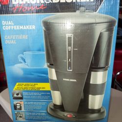 Black & DECKER,  DUAL COFFEEMAKER,  NEW STILL IN BOX
