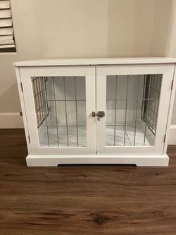 Small dog crate furniture