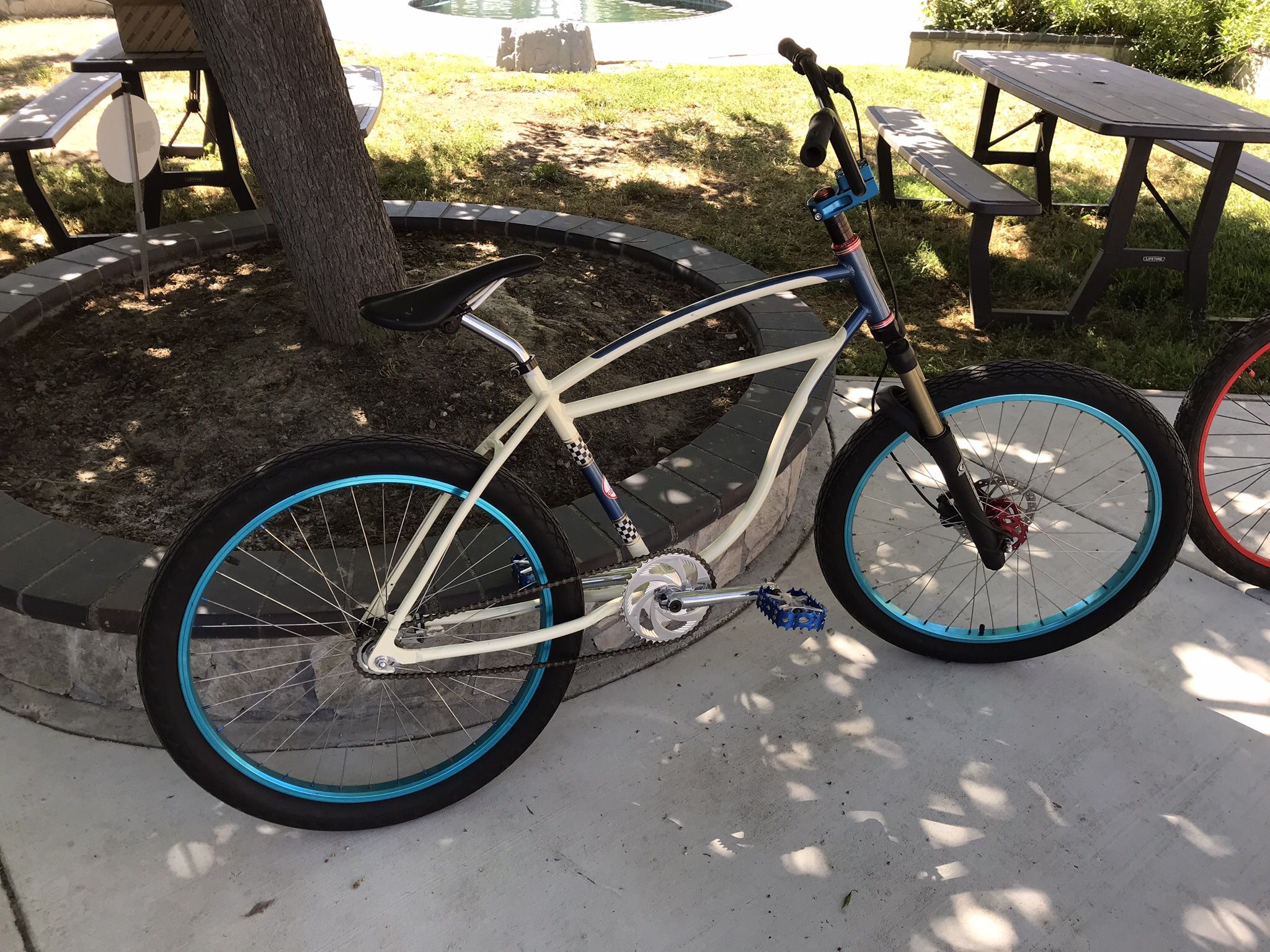 Freshly Rebuilt Mountain Bike